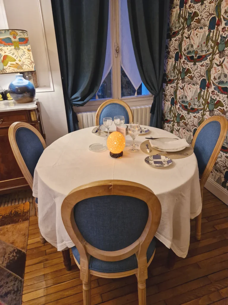 Table d'hôtes près de Chenonceau